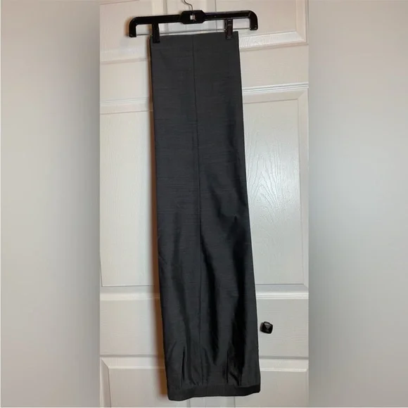 Lafayette 148 New York 100% wool women’s pants trousers straight leg gray size 6 - Picture 2 of 13